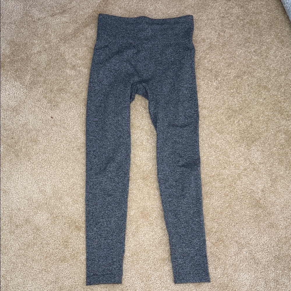 Britt's Knits Gray High-Waisted Fleece Leggings - Picture 2 of 3